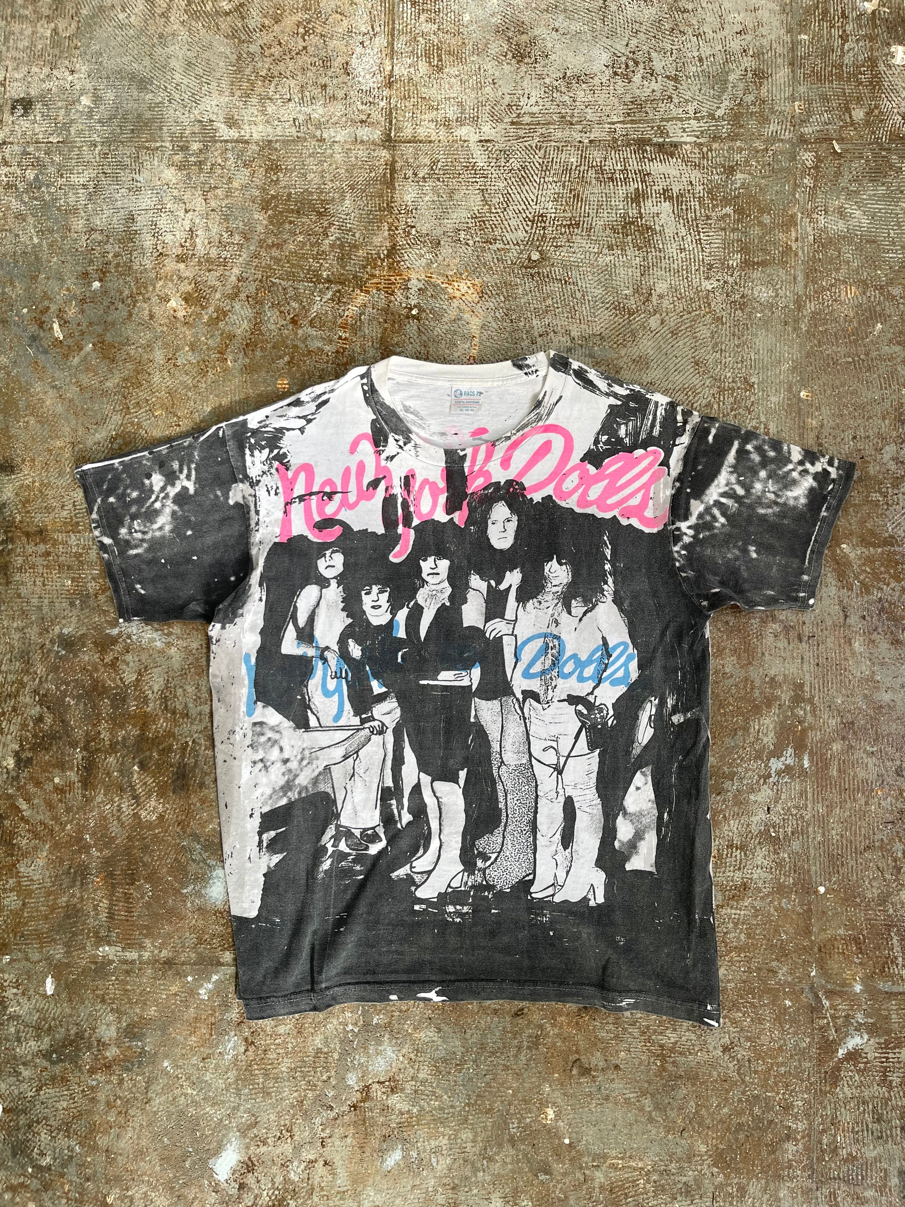VINTAGE BOOTLEG X ROCK TEES RARE MOSQUITOHEAD NEW YORK DOLLS VINTAGE BOOTLEG X ROCK TEES RARE MOSQUITOHEAD NEW YORK DOLLS