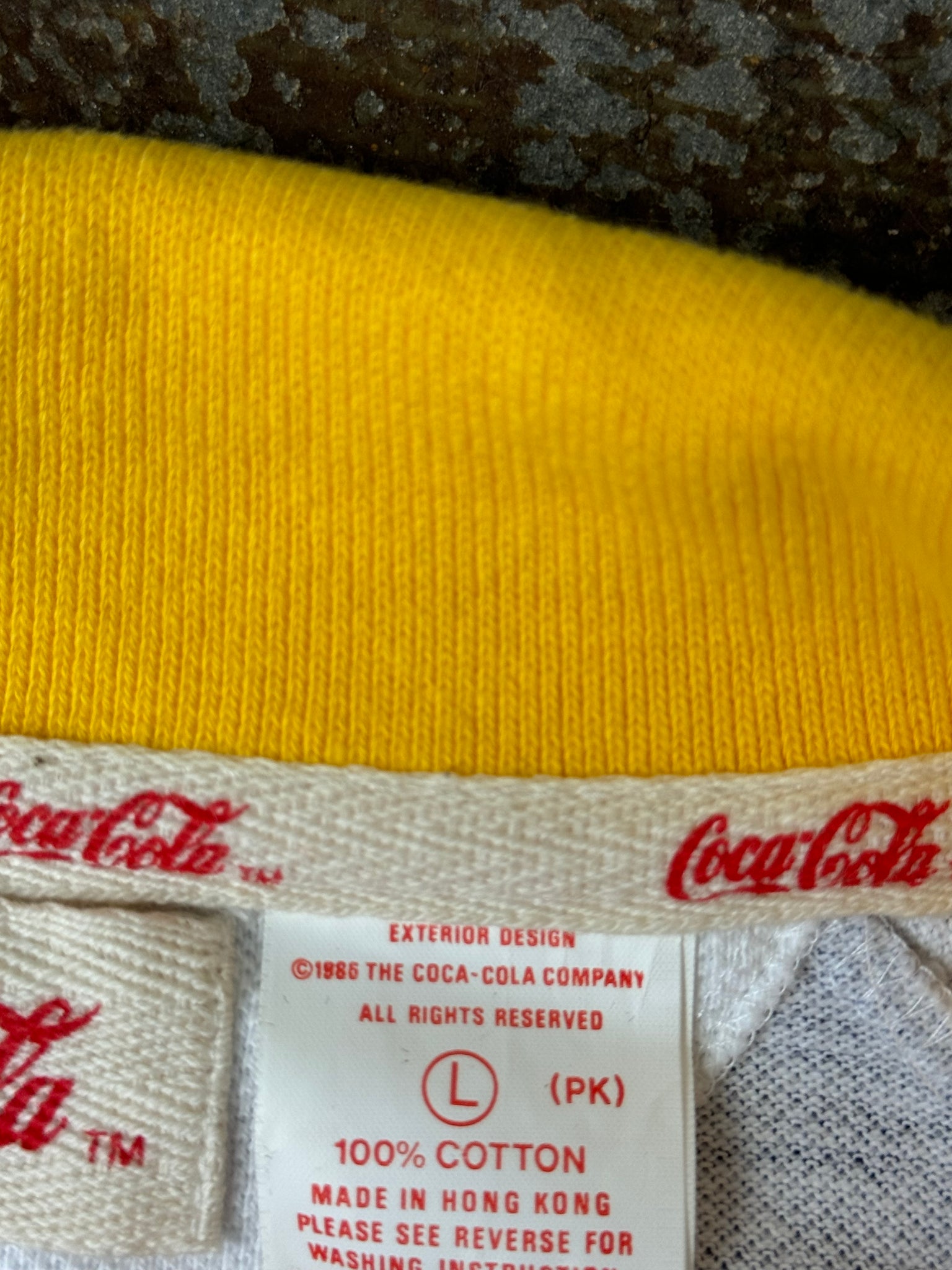 ORIGINAL COCA COLA MERCH 1986