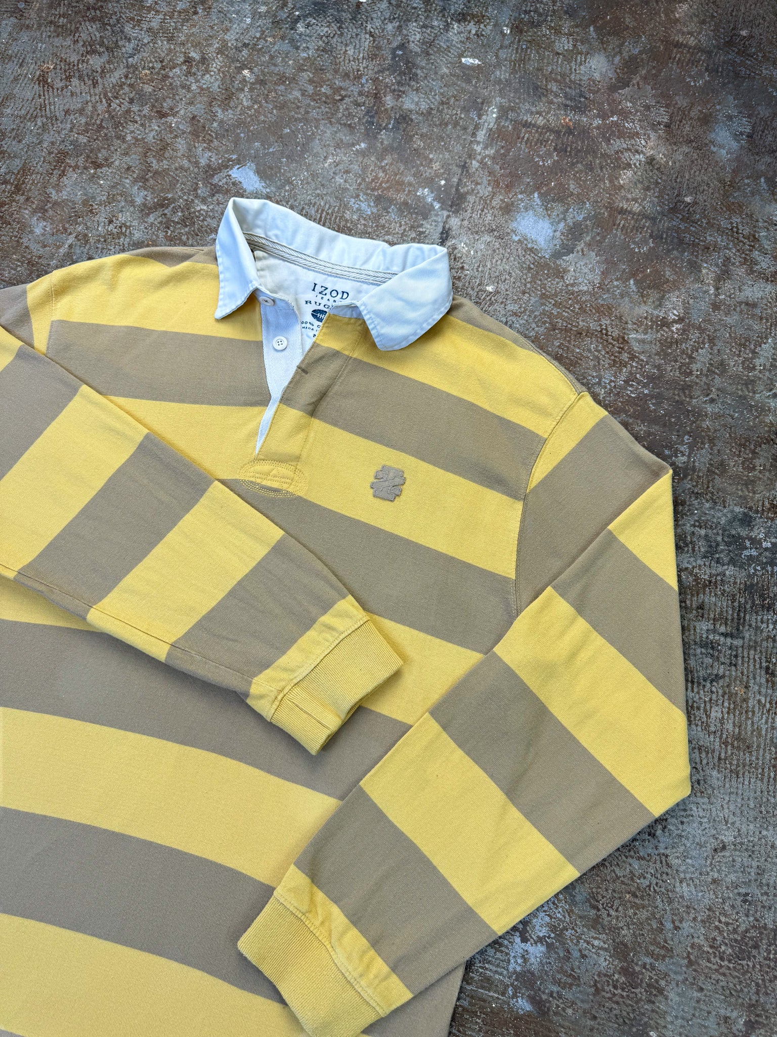 STRIPED IZOD RUGBY SHIRT