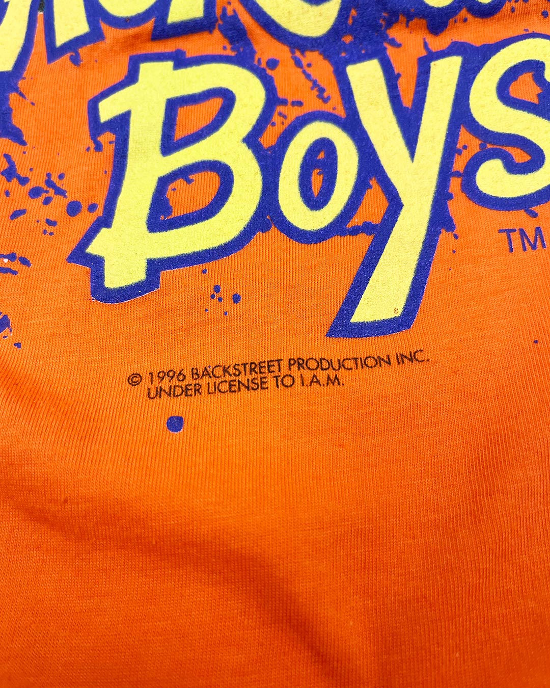 ORIGINAL BACKSTREET BOYS TOUR 1996 T-SHIRT