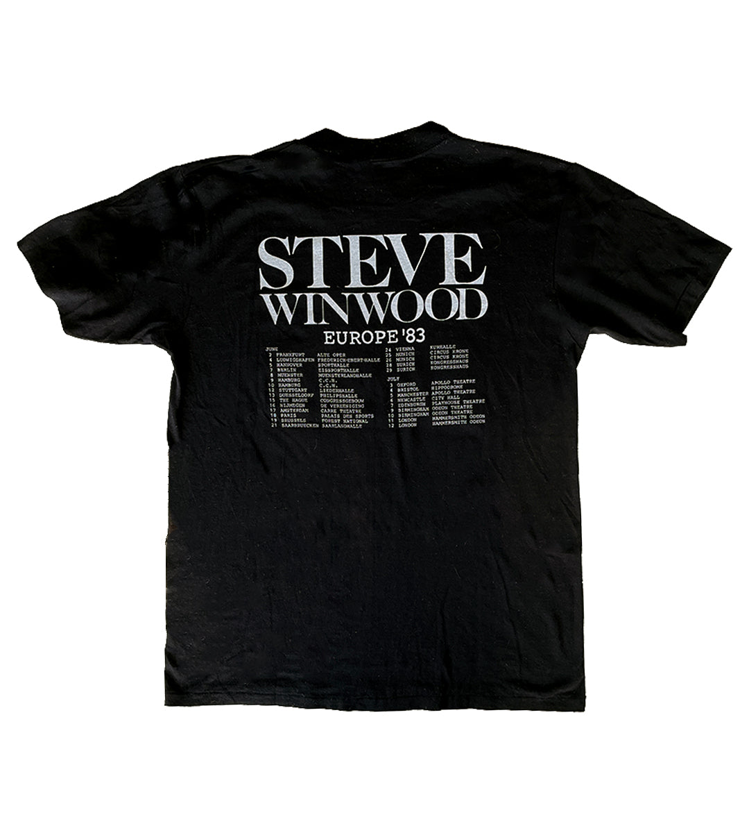 STEVE WINWOOD 1983 TOUR T-SHIRT